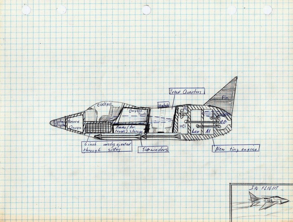 One-Man Rocketplane 1967 copyright 2014 Michael D. Smith