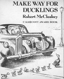 Make Way for Ducklings by Robert McCloskey - Original Book Cover