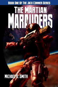 Published Martian Marauders cover by Deron Douglas