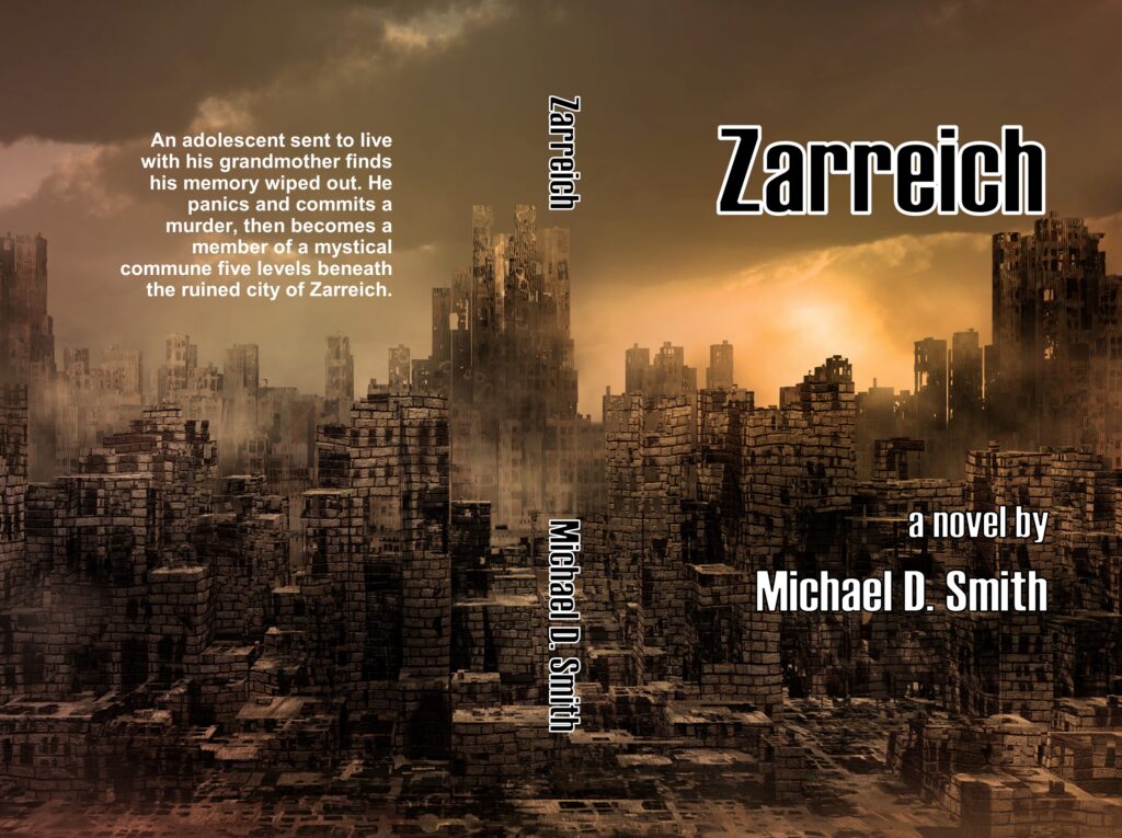 Zarreich Draft Cover 1 copyright 2024 by Michael D. Smith